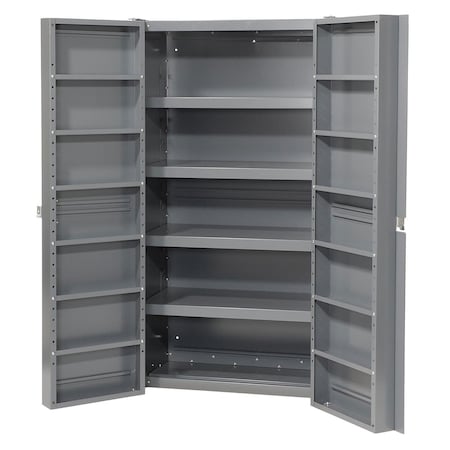 Global Industrial Industrial Storage Cabinet, 72 in H, 38 in W, Gray 662142